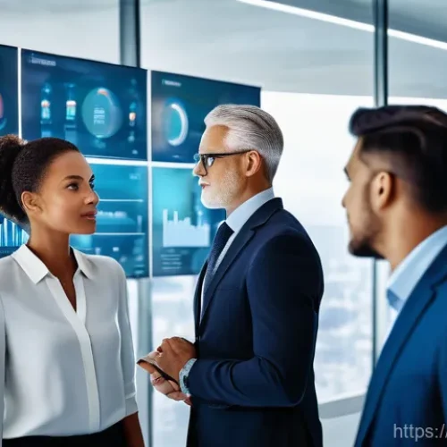 Home 1 경영컨설턴트의 역할과 책임 - **Image Prompt 1: The Strategic Navigator**
A modern, diverse group of business professionals, i...