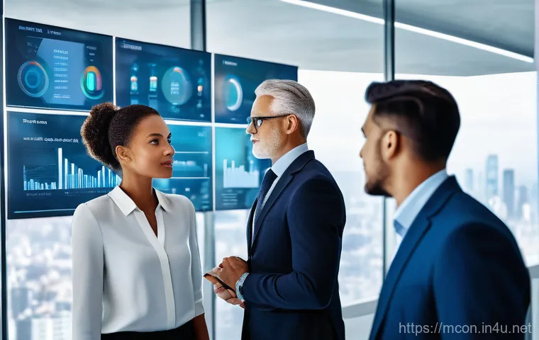 경영컨설턴트의 역할과 책임 - **Image Prompt 1: The Strategic Navigator**
A modern, diverse group of business professionals, i...